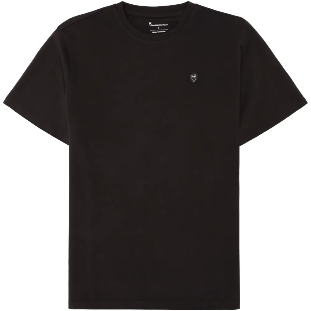 KnowledgeCotton Apparel Herren Loke Badge T-Shirt