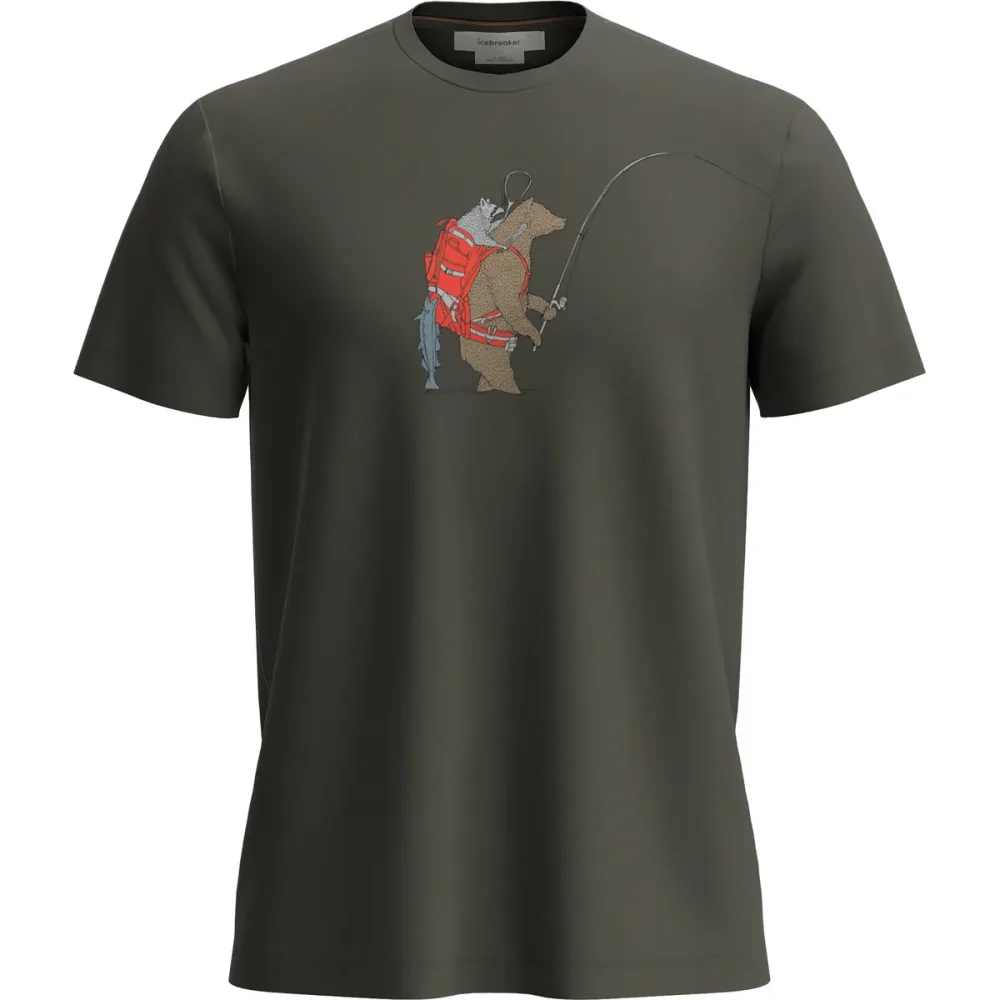 Icebreaker Herren 150 Tech Lite Bear Catch T-Shirt