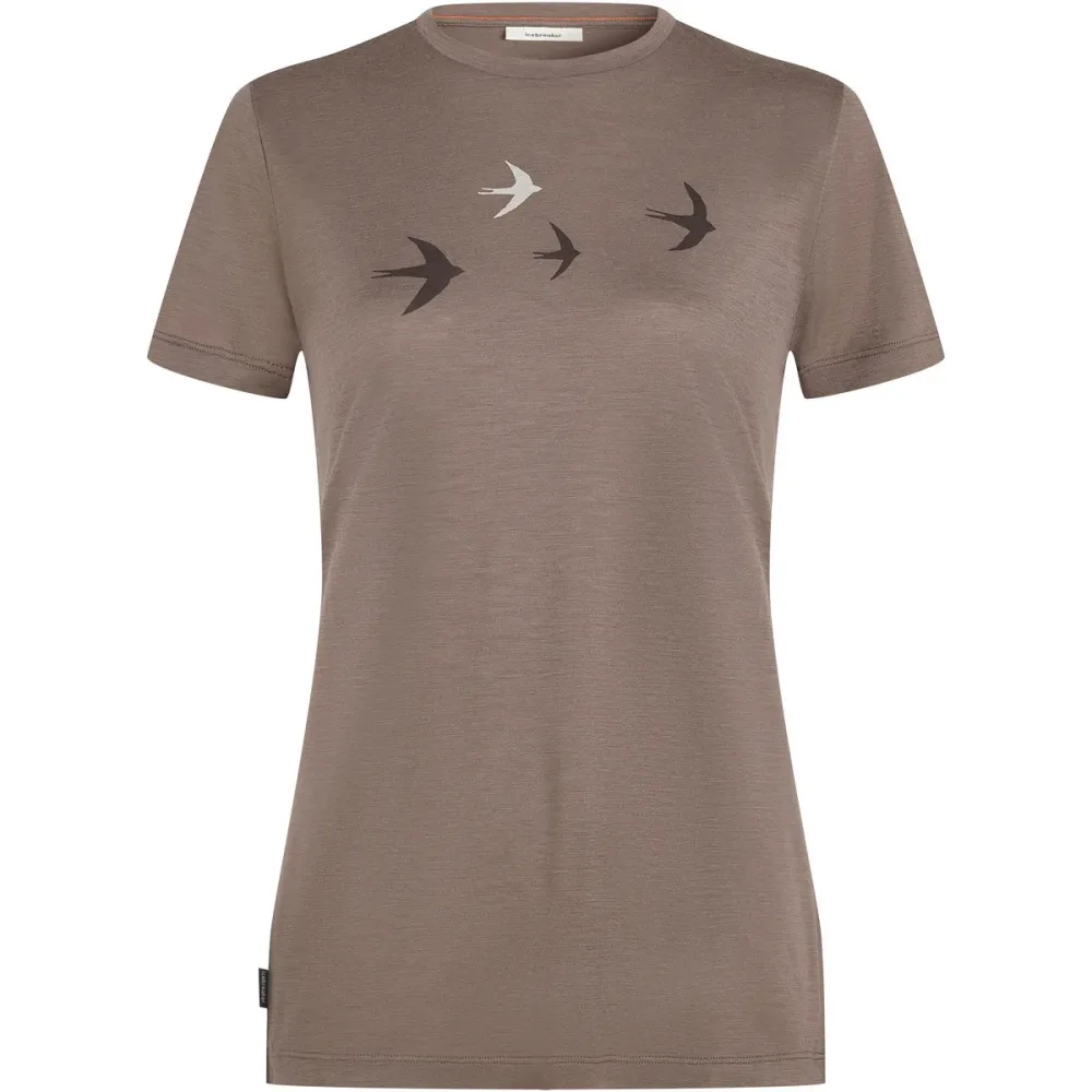 Icebreaker Damen 150 Tech Lite Bird Transit T-Shirt