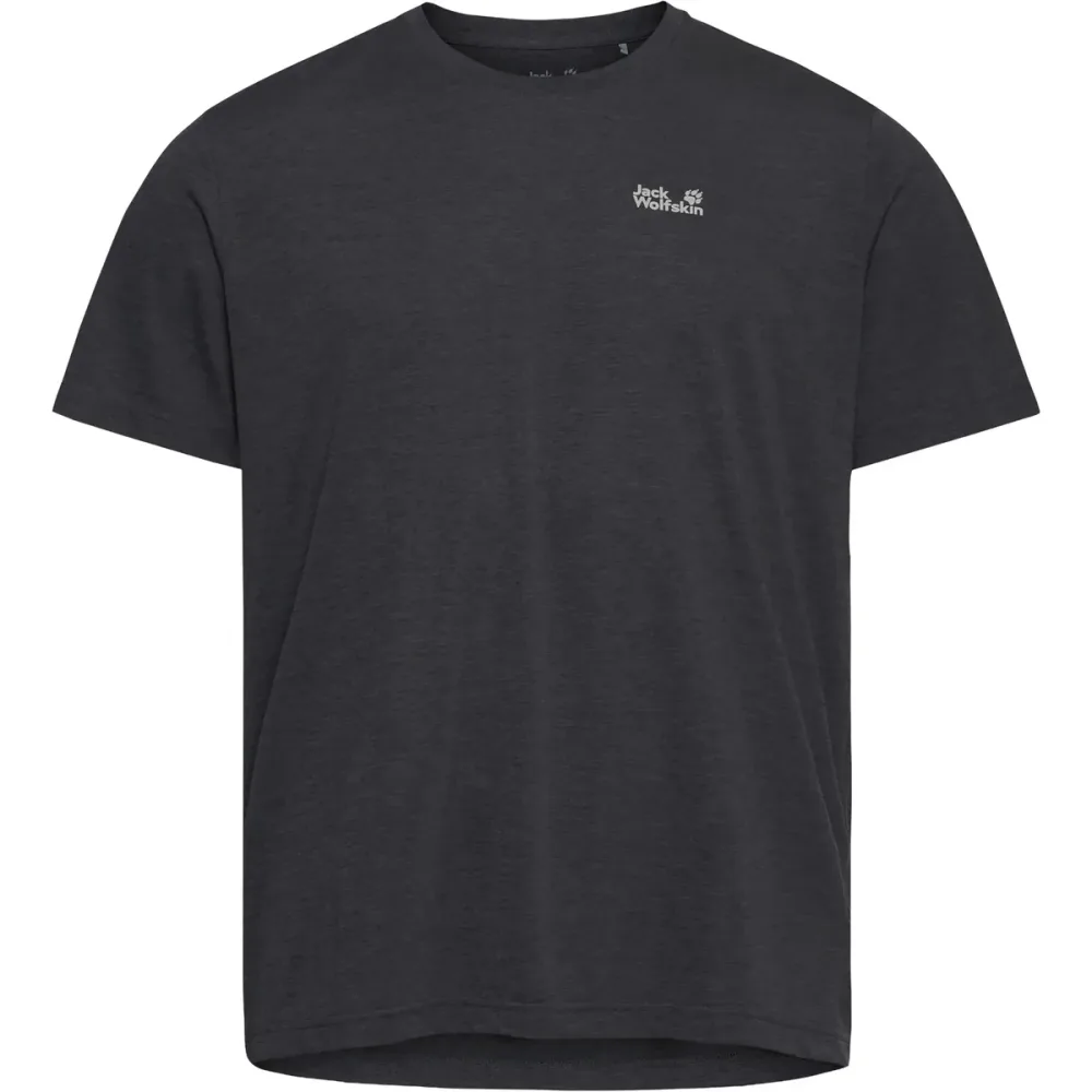 Jack Wolfskin - T-Shirt, für Herren, Anthrazit, Größe S