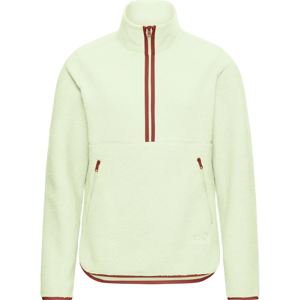 Jack Wolfskin Damen Lite Curl Half Zip Pullover