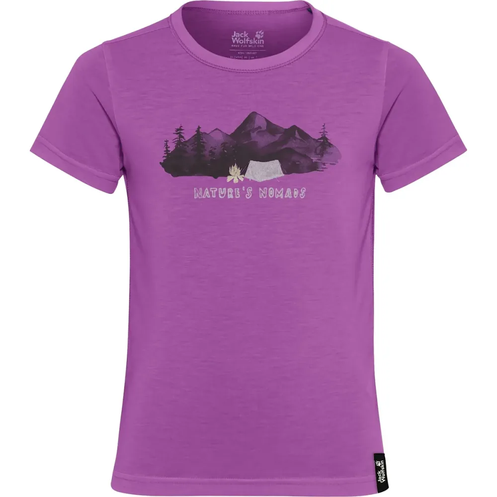 Jack Wolfskin Kinder Hiking Graphic T-Shirt