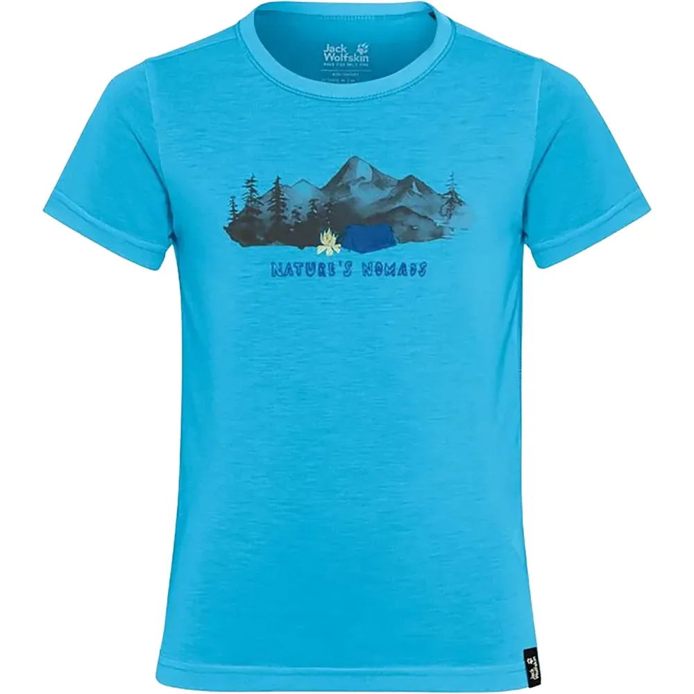 Jack Wolfskin Kinder Hiking Graphic T-Shirt