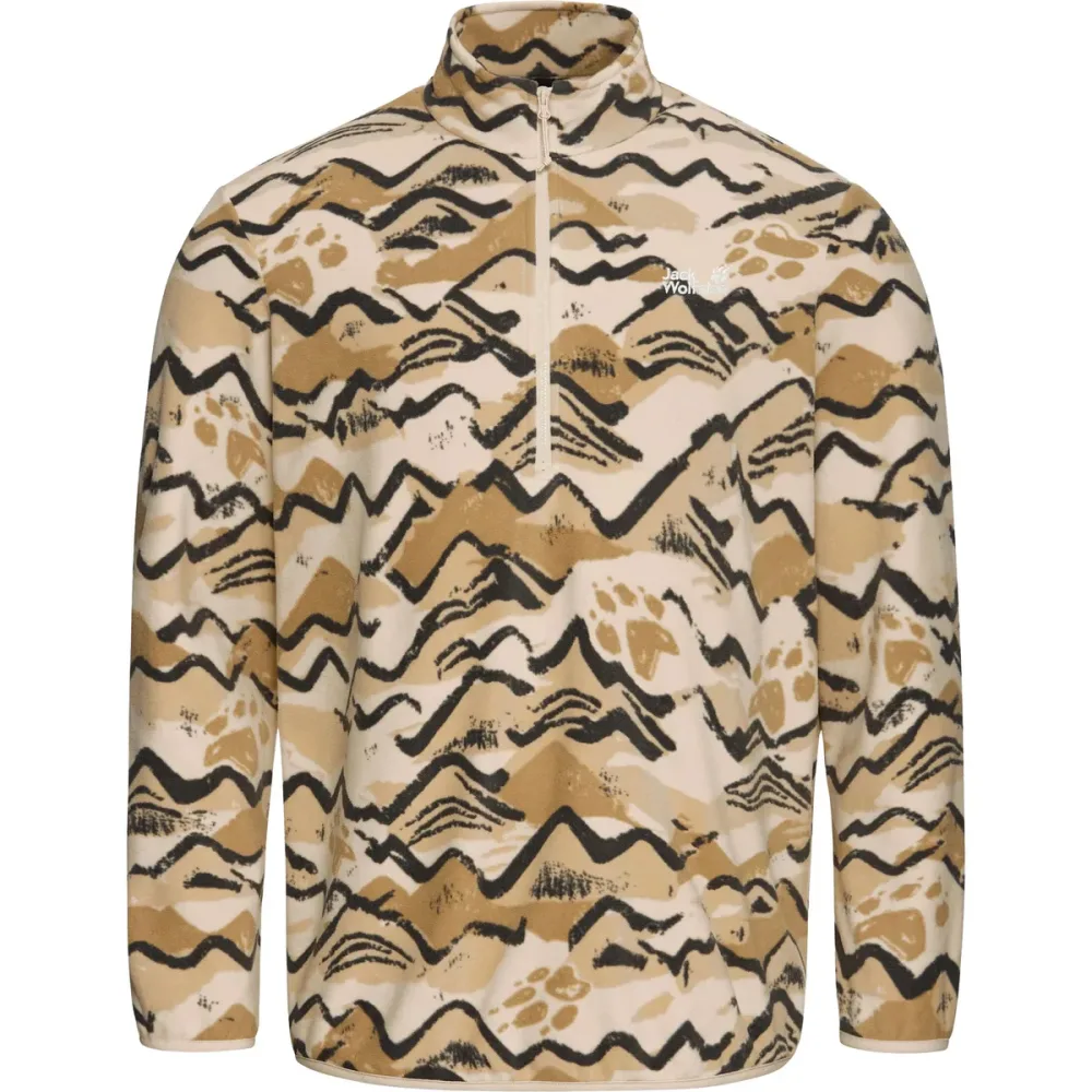 Jack Wolfskin Herren Paw Era 100 Print Pullover