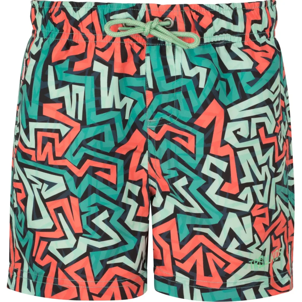 Trollkids Kinder Haukland Badeshorts