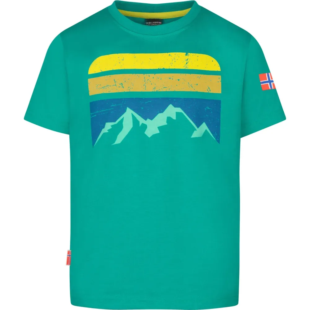 Trollkids Kinder Falketind T-Shirt