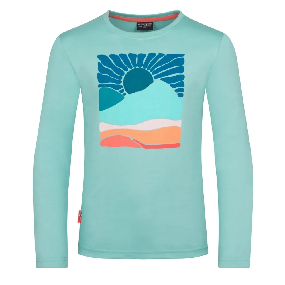 Trollkids Kinder Falketind Longsleeve