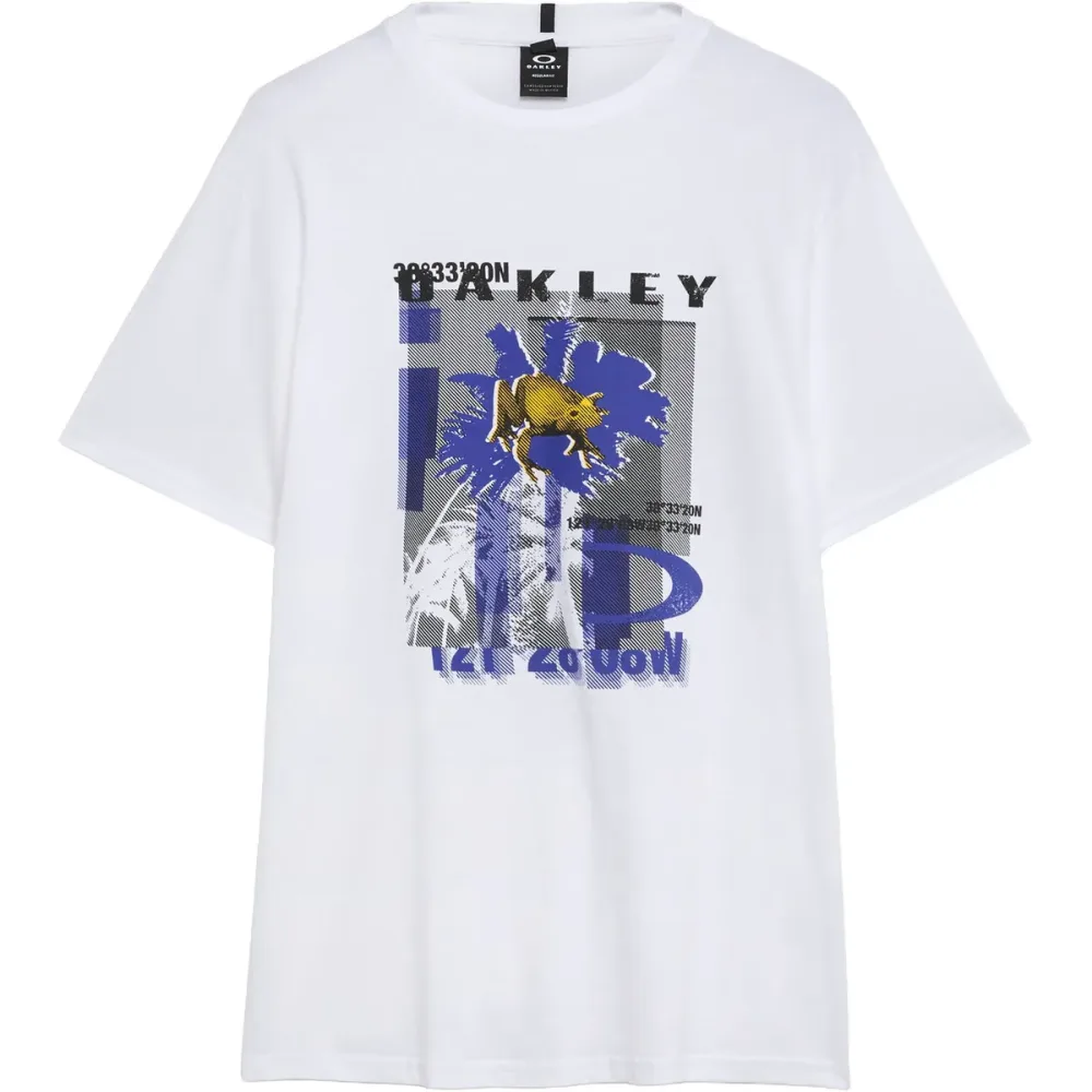 Oakley Herren Futurescape Logo Frog T-Shirt