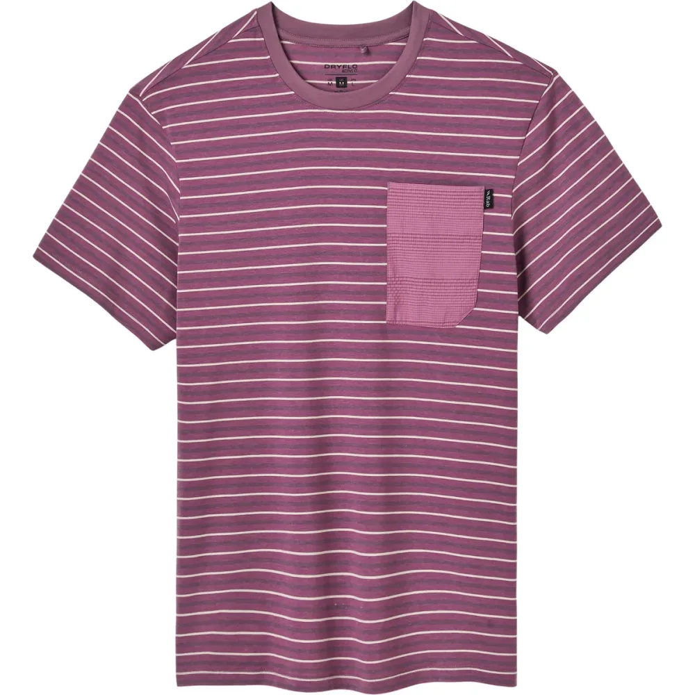 Rab Herren Rivelin Stripe Pocket T-Shirt