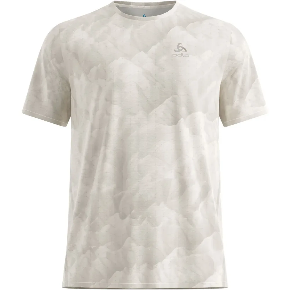 Odlo Herren Zeroweight Chill-Tec Print T-Shirt