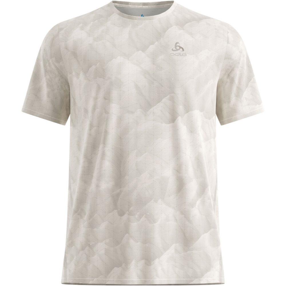 Odlo Herren Zeroweight Chill-Tec Print T-Shirt