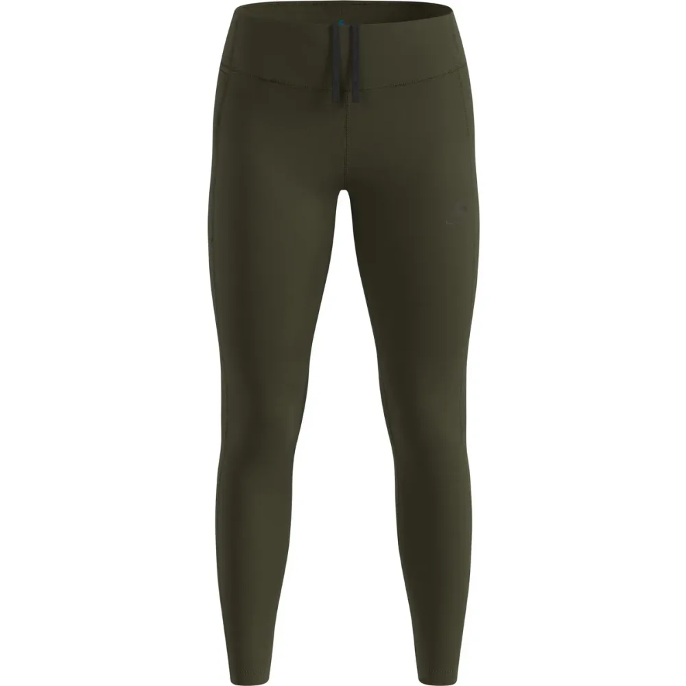 Odlo Essential Lauftights für Damen - Training, Running - grün, XS