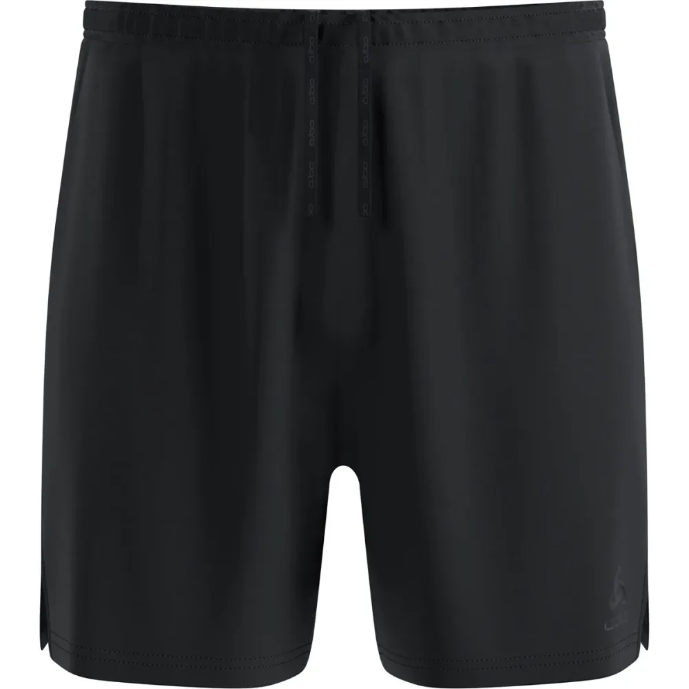 Odlo Essential 6 Inch Laufshorts mit Innenhose für Herren - Training, Running - schwarz, L