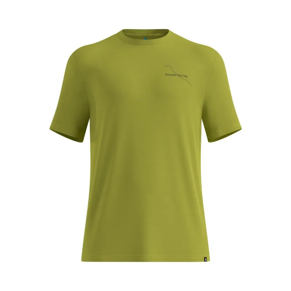 Odlo Herren Merino 160 Postcards T-Shirt