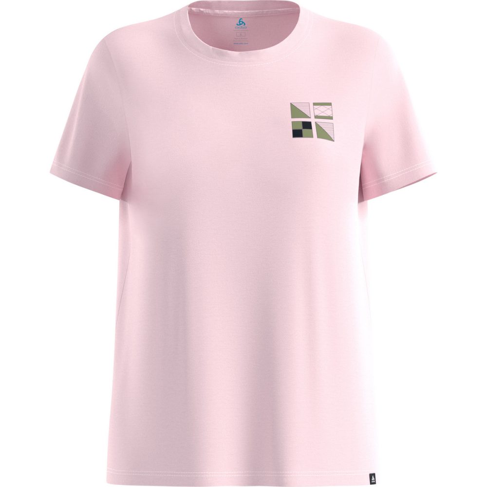 Odlo Damen Cotton Blend Odlo Flags T-Shirt