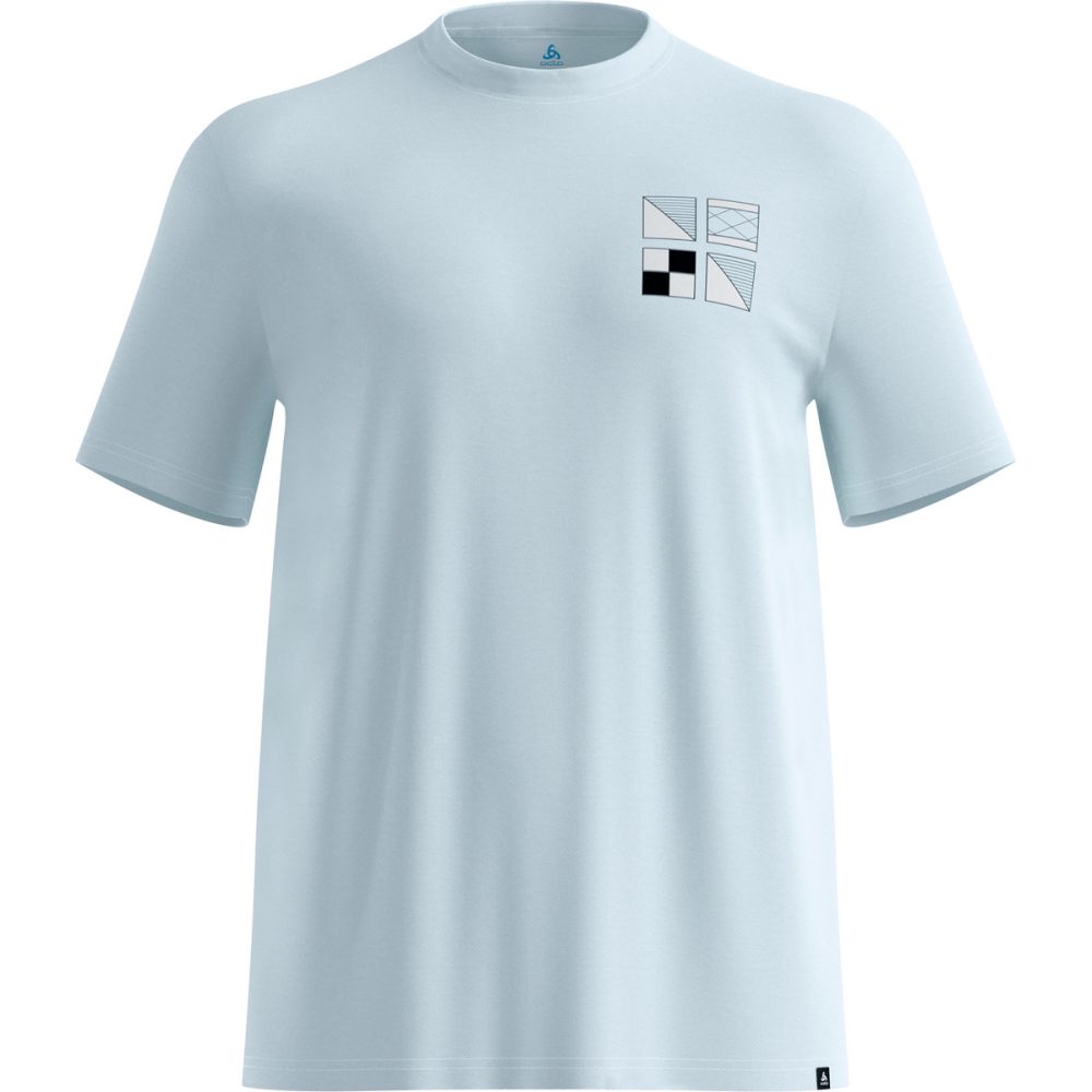 Odlo Herren Cotton Blend Odlo Flags T-Shirt