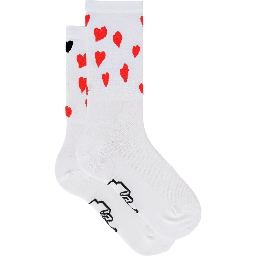 Fingerscrossed Classic Trip Red Hearts Socken