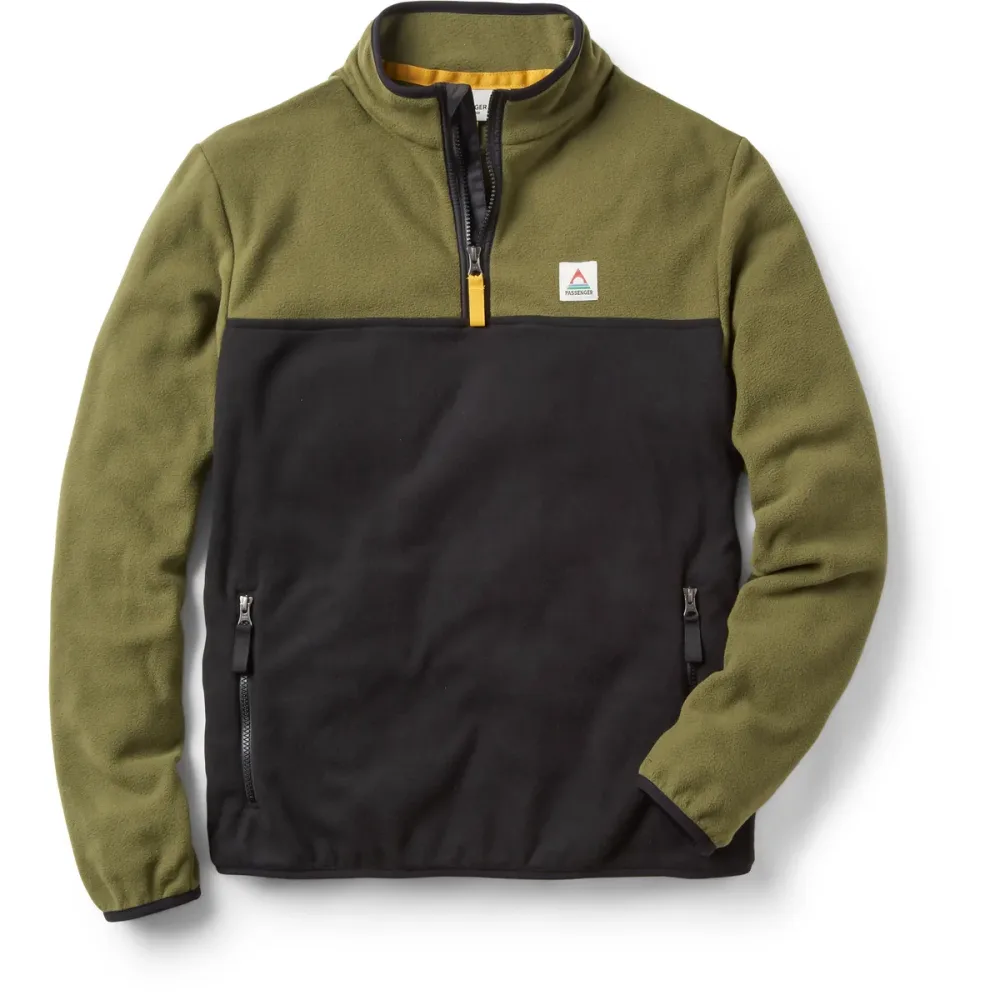 Passenger Herren Set Off Polar 1/4 Zip Pullover
