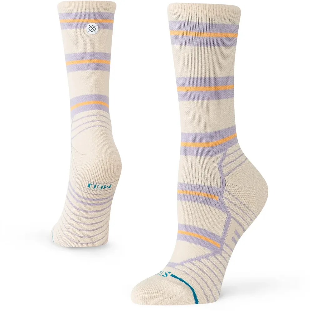 Stance Damen Beam Stripe Mid Crew Socken
