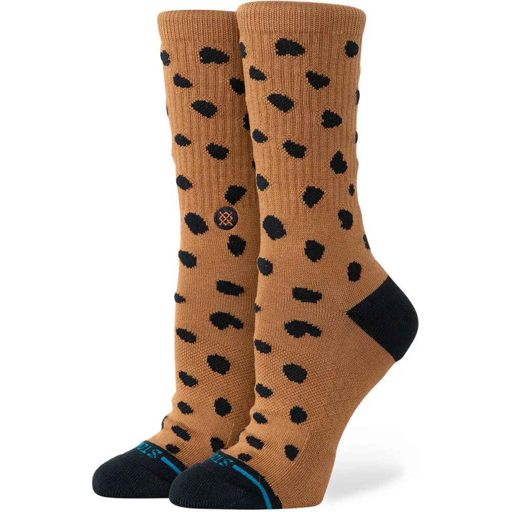 Stance Damen Leopard Crew Socken