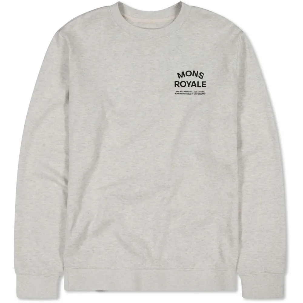 Mons Royale Herren Inversion Merino Crew Pullover