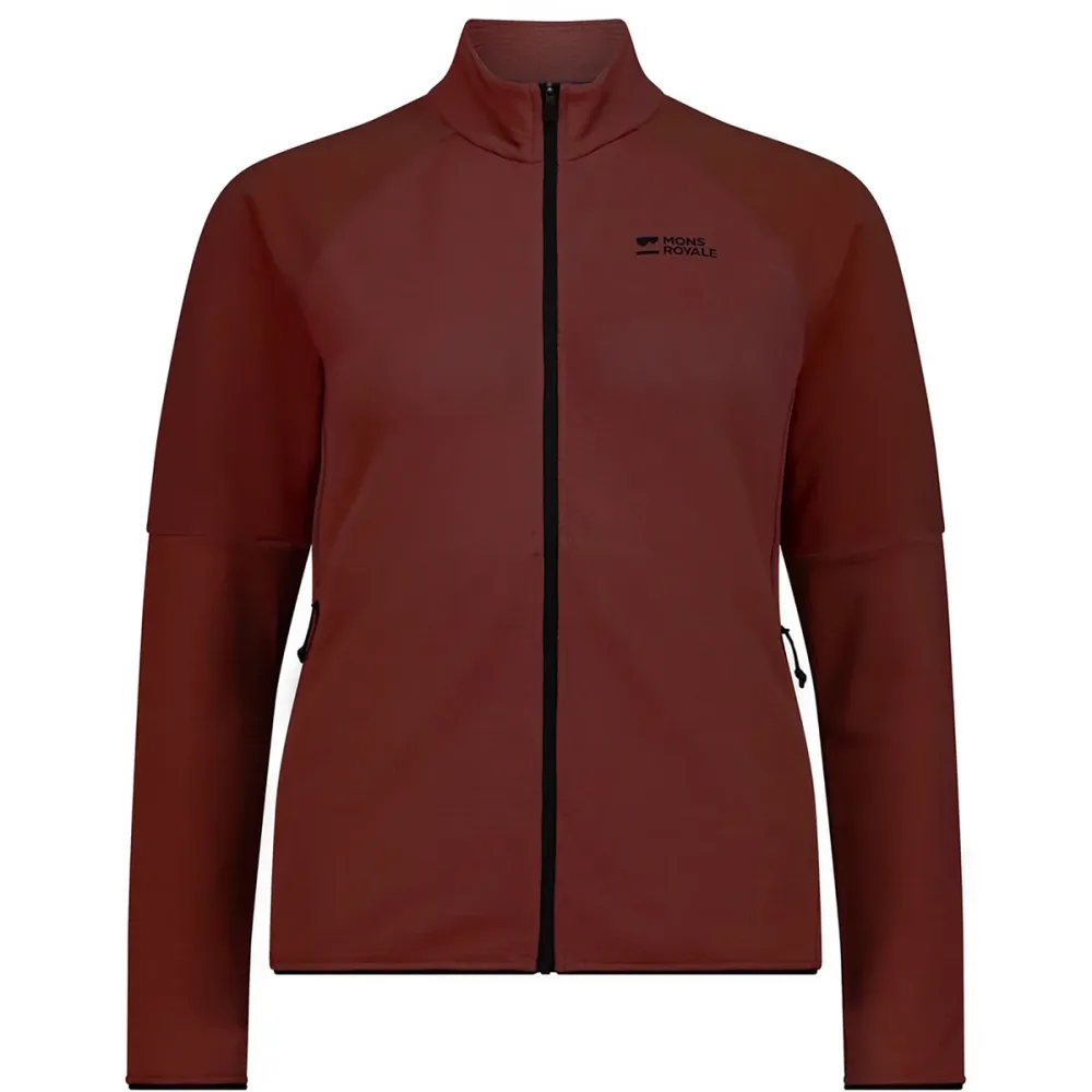Mons Royale Damen Quad Merino Fleece Jacke
