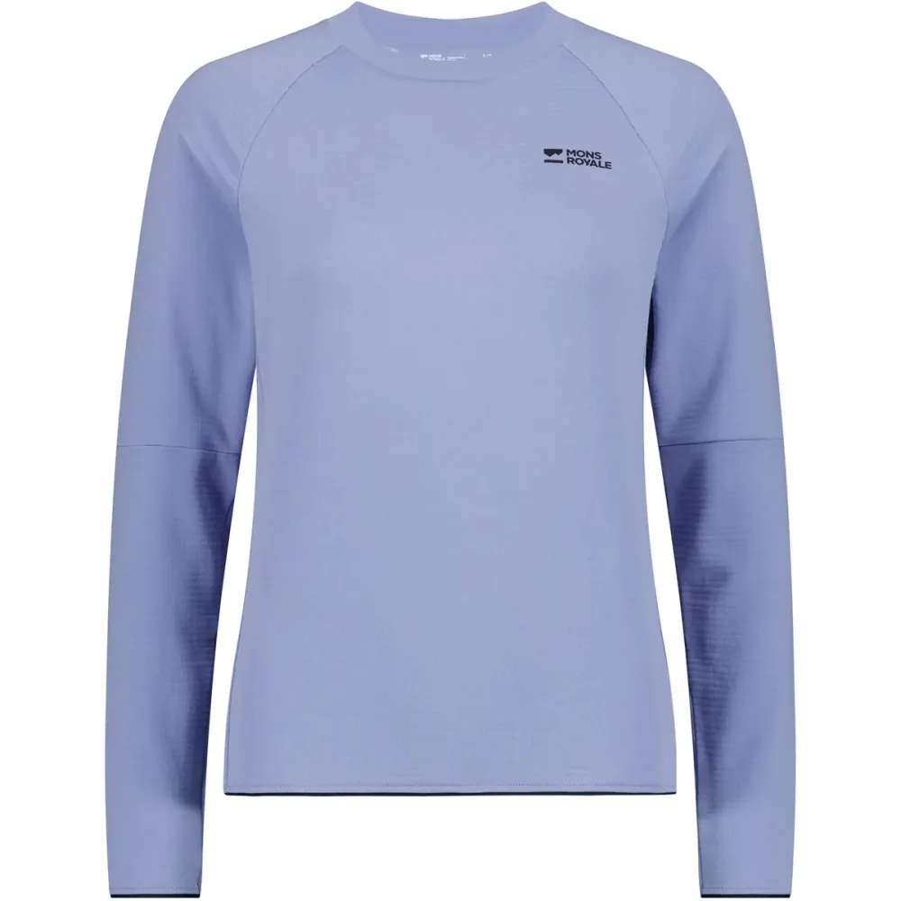 Mons Royale Damen Quad Merino Fleece Longsleeve
