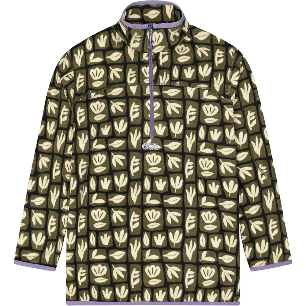 Picture Herren Inaria 1/4 Printed Fleece Pullover
