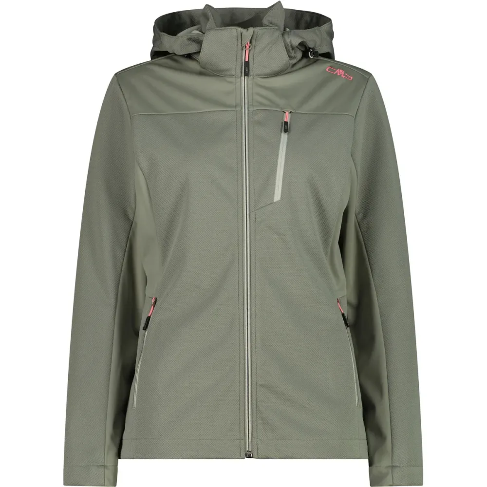 CMP Damen Zip Hoodie Jacke