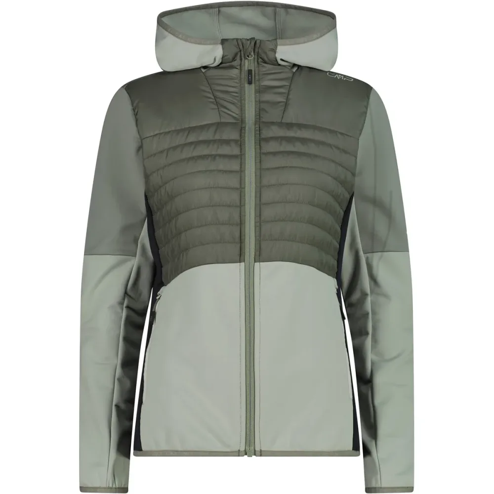 CMP Damen Hybrid Hoodie Jacke