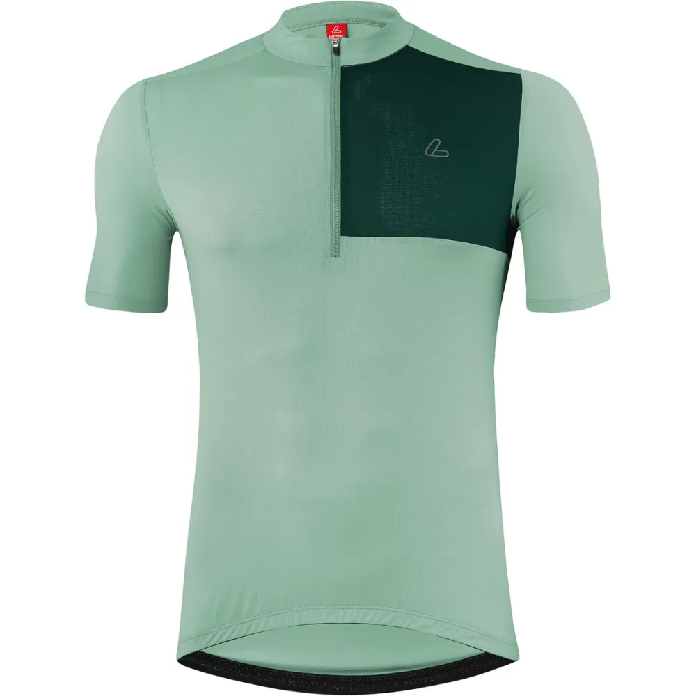 Löffler Herren Skys Block Mid Half Zip Trikot