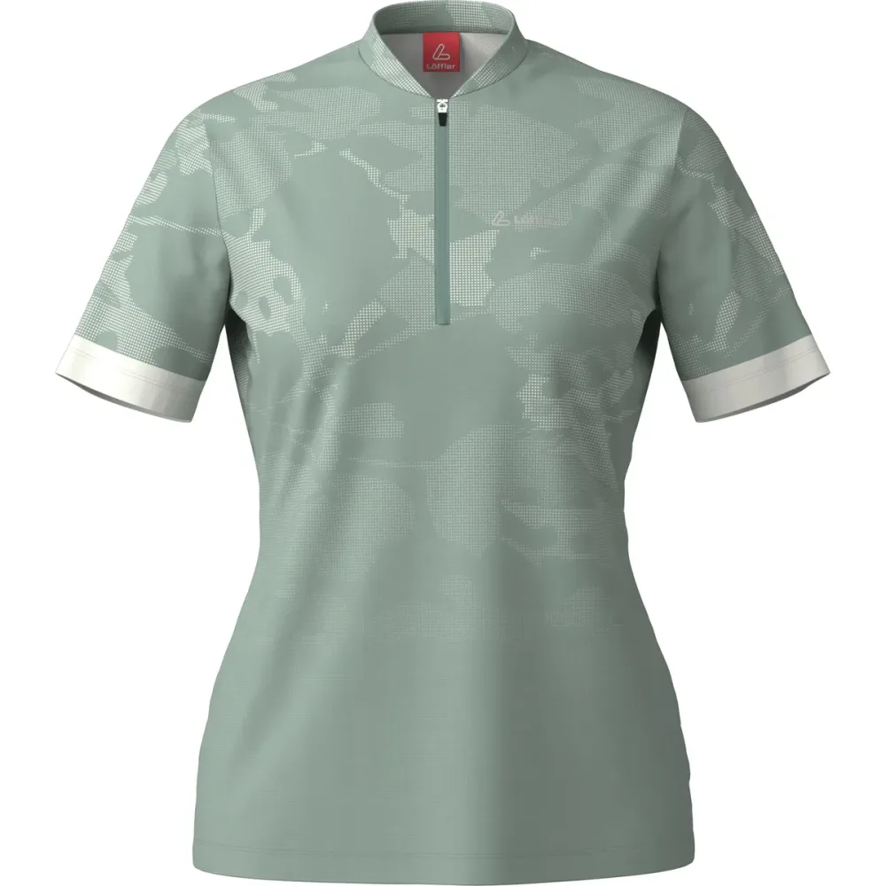 Löffler Damen Illusion Half Zip Trikot