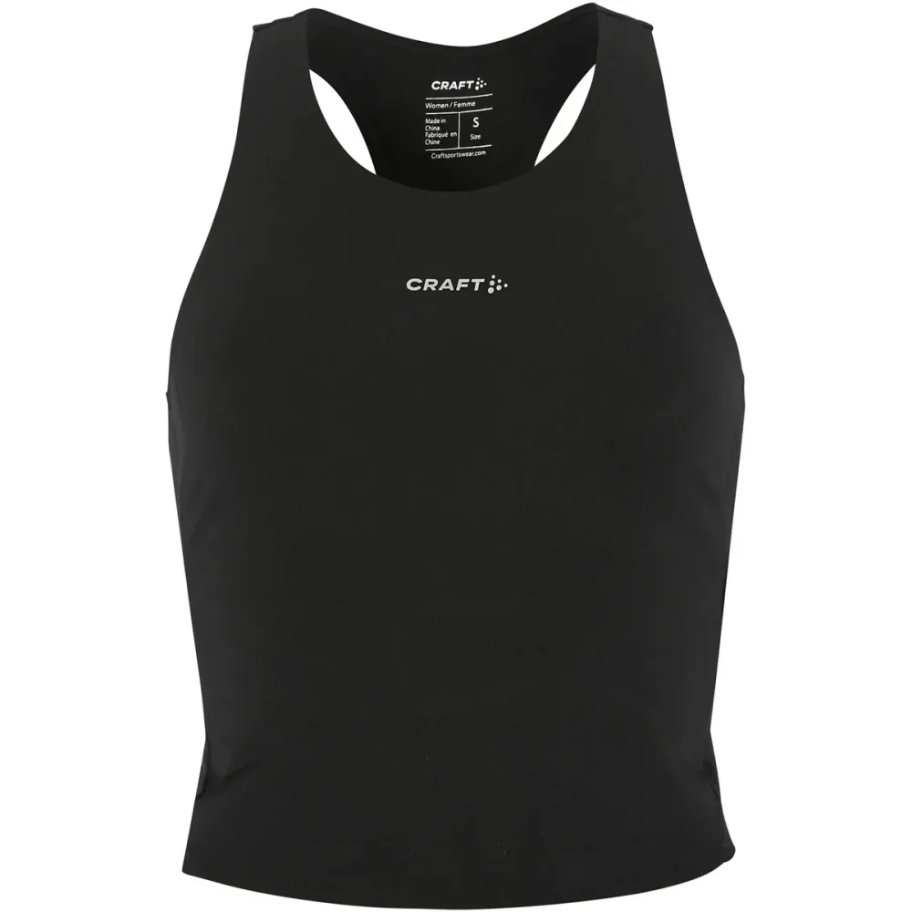 Craft Damen Hypervent Cropped Pocket Top