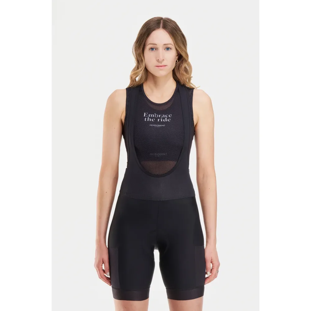 Peppermint Damen Signature Cargo Bib kurz