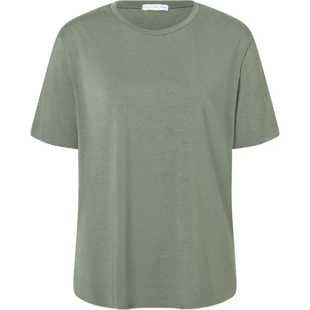 Mandala Damen Halfmoon T-Shirt