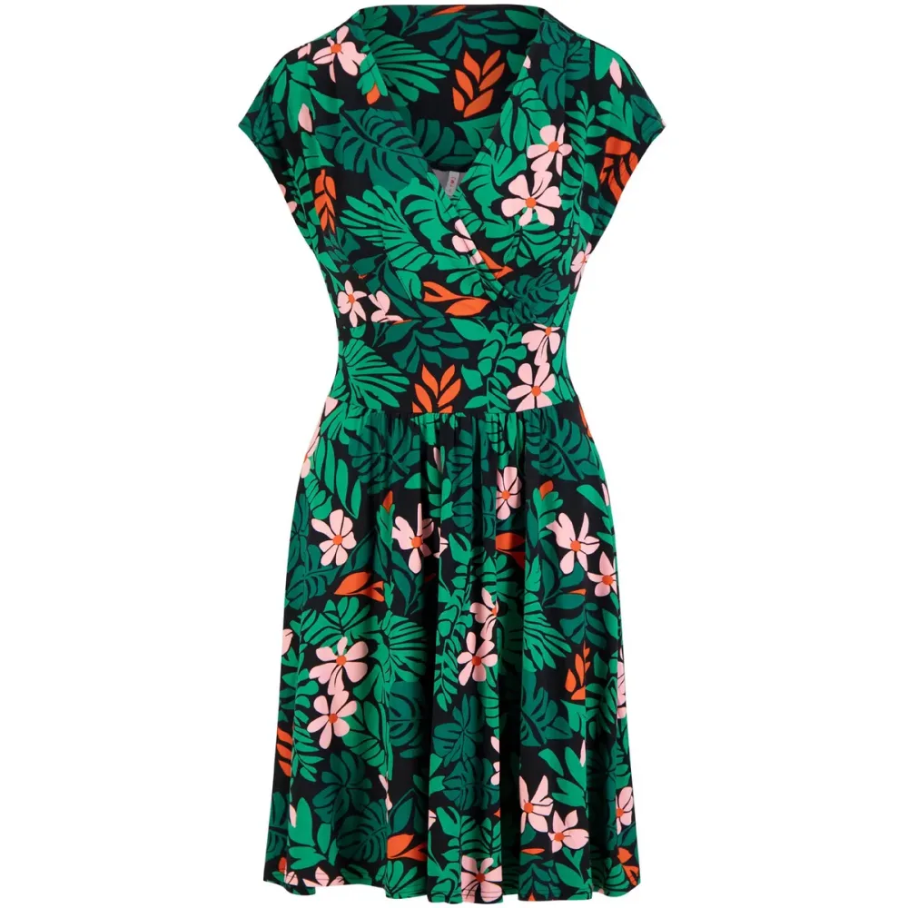 Blutsgeschwister Damen La Vie Est Belle En été Kleid