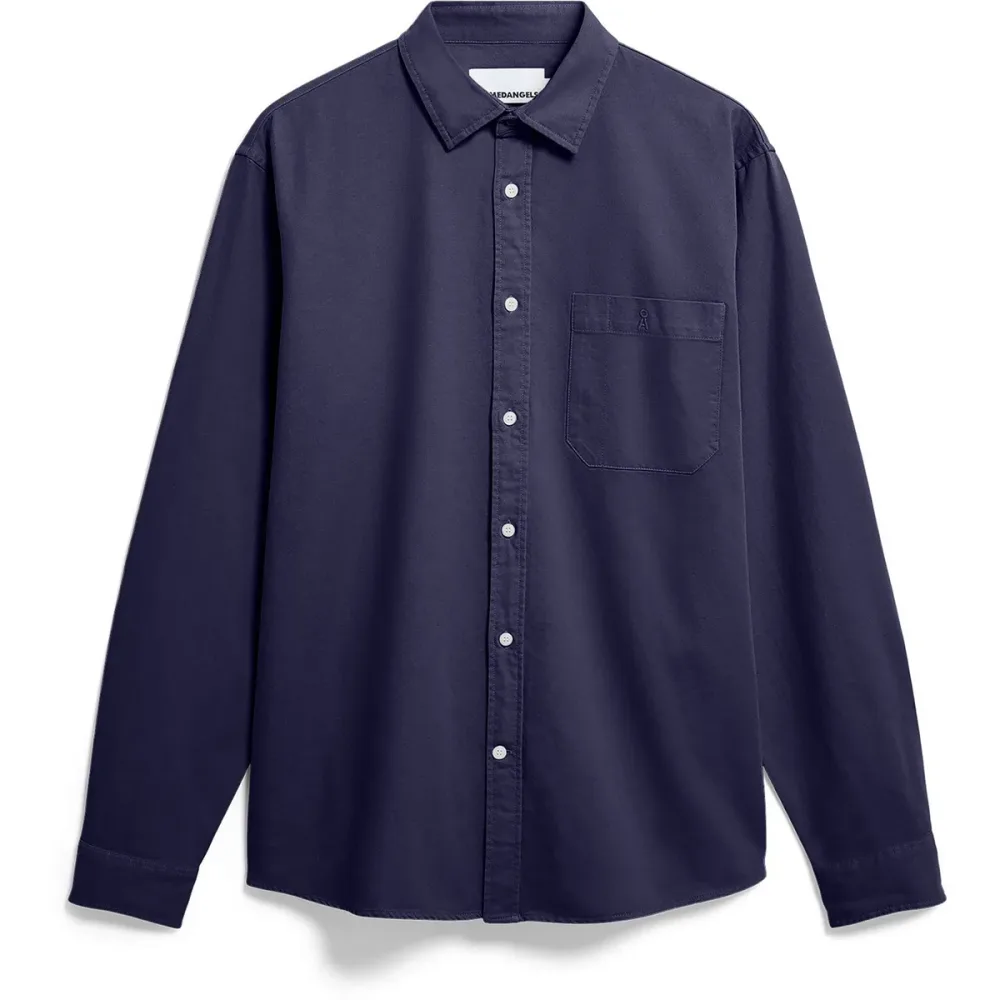 Armedangels Herren Gmt Dye Linen Hemd