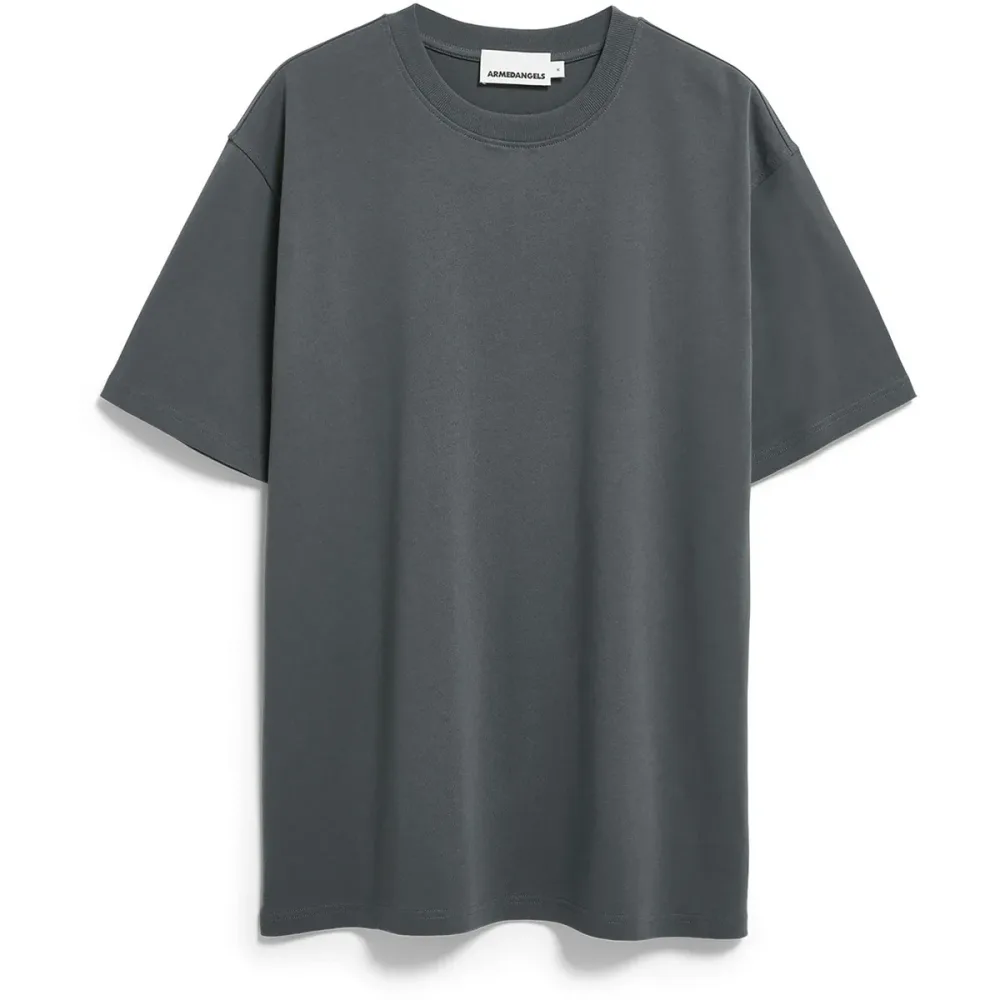 Armedangels Herren Maarkos Heavy Weight T-Shirt