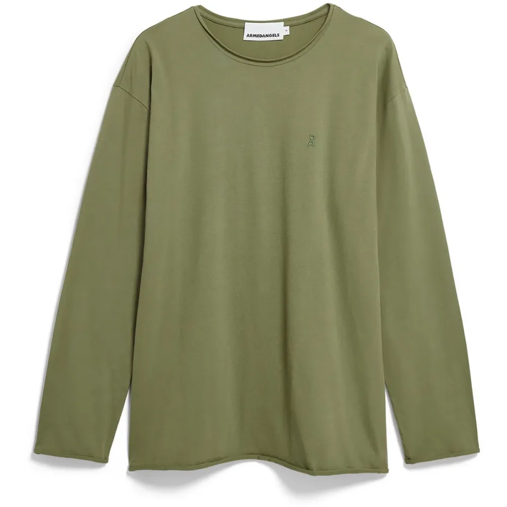 Armedangels Herren Jaames Brushed Longsleeve