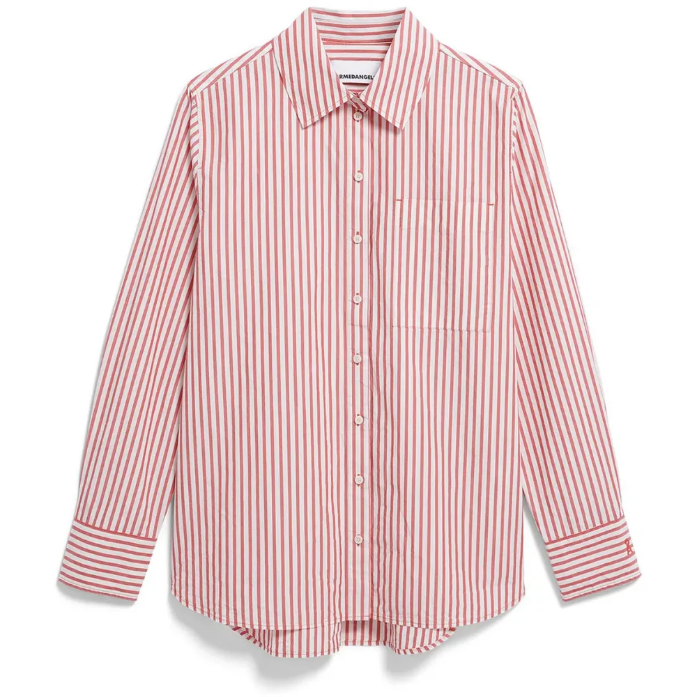 Armedangels Damen Stripe Loose Bluse