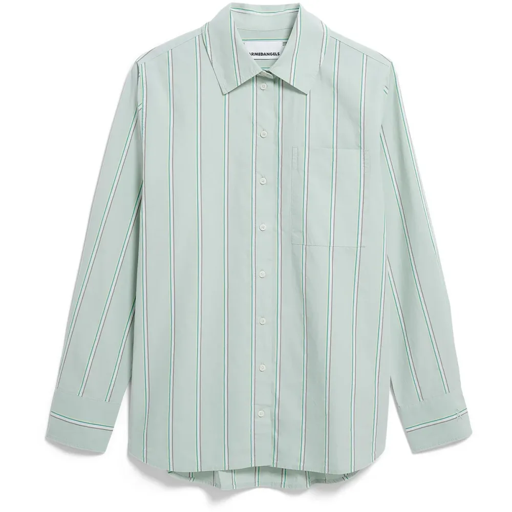 Armedangels Damen Stripe Loose Bluse