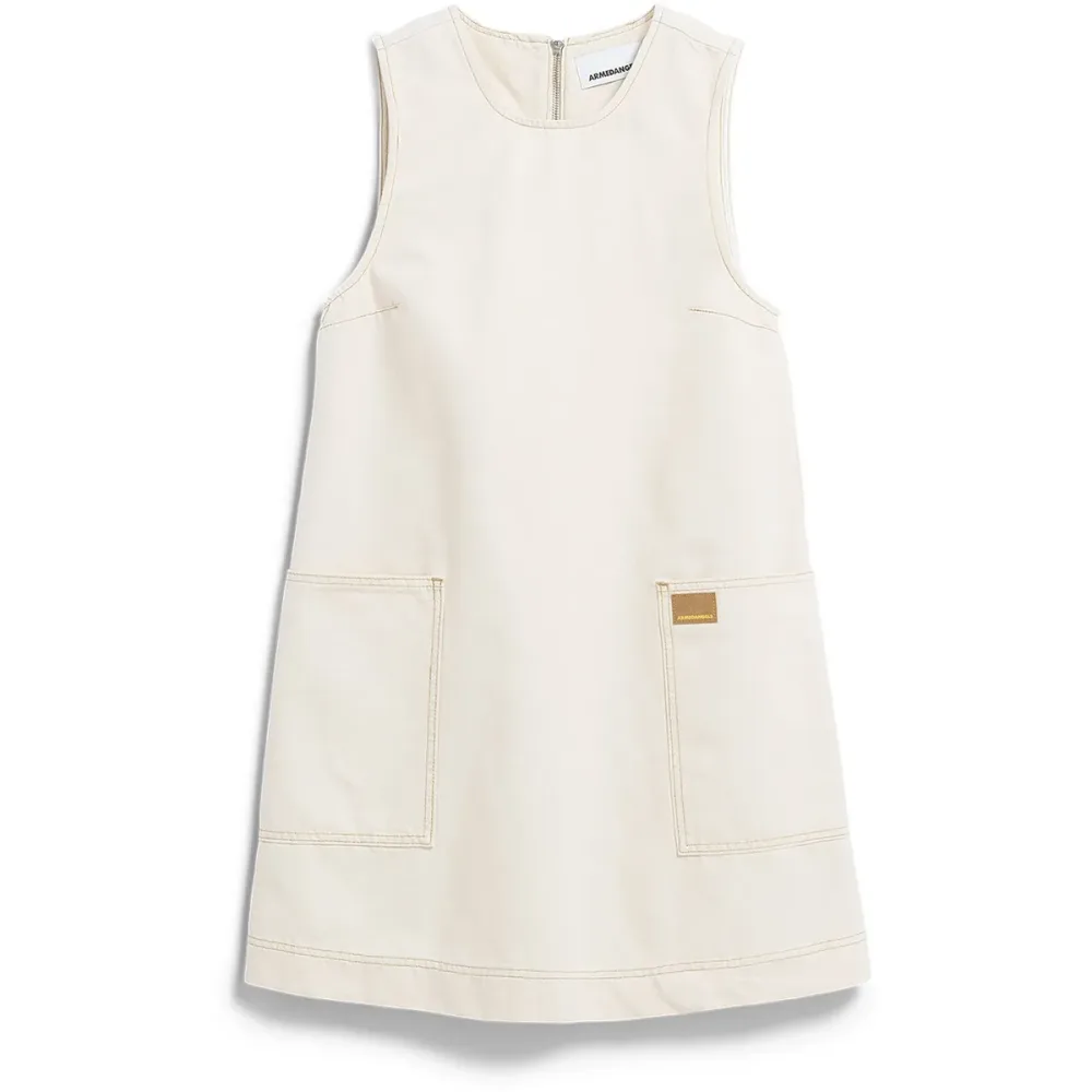 Armedangels Damen Workwear Canvas Mini Kleid