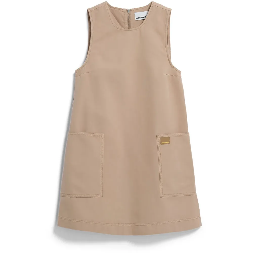 Armedangels Damen Workwear Canvas Mini Kleid