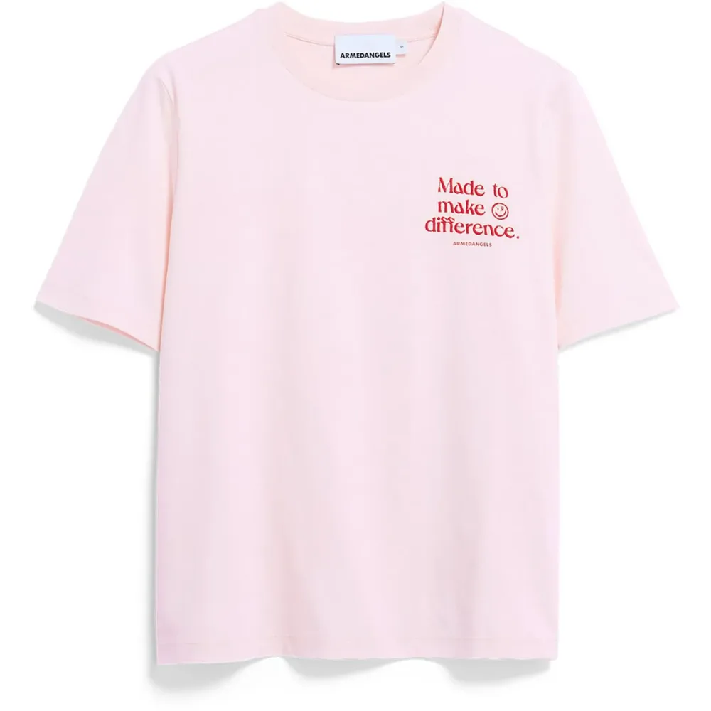 Armedangels Damen Lualaa Embro T-Shirt