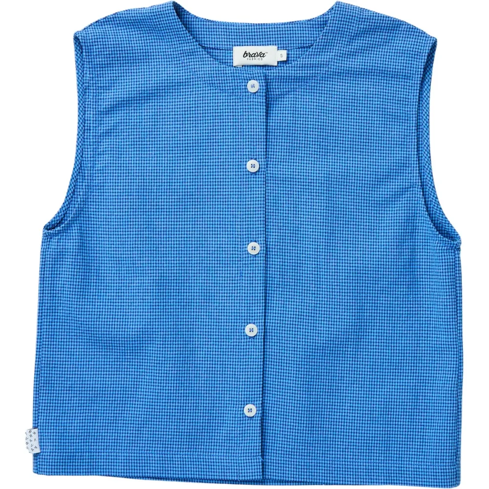Brava Fabrics Damen Checks Button Up Bluse