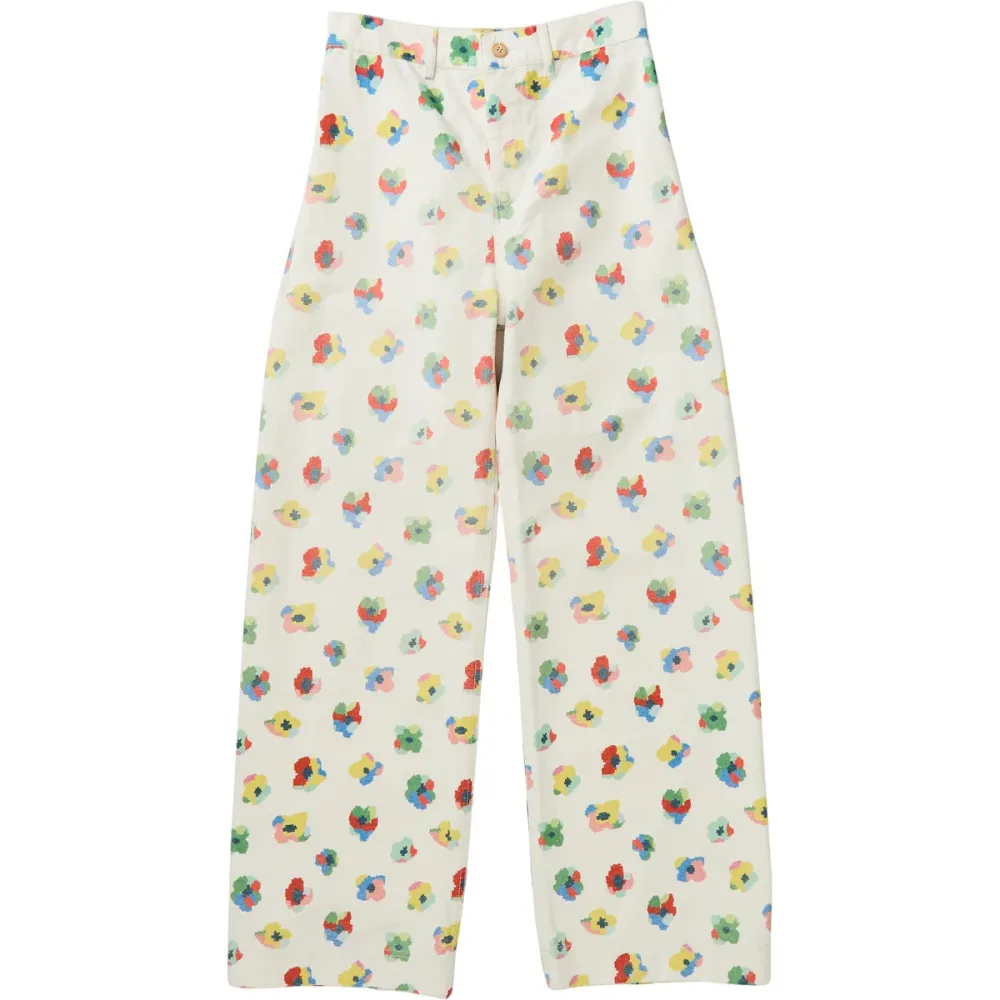 Brava Fabrics Damen Mini Flower Straigh Hose