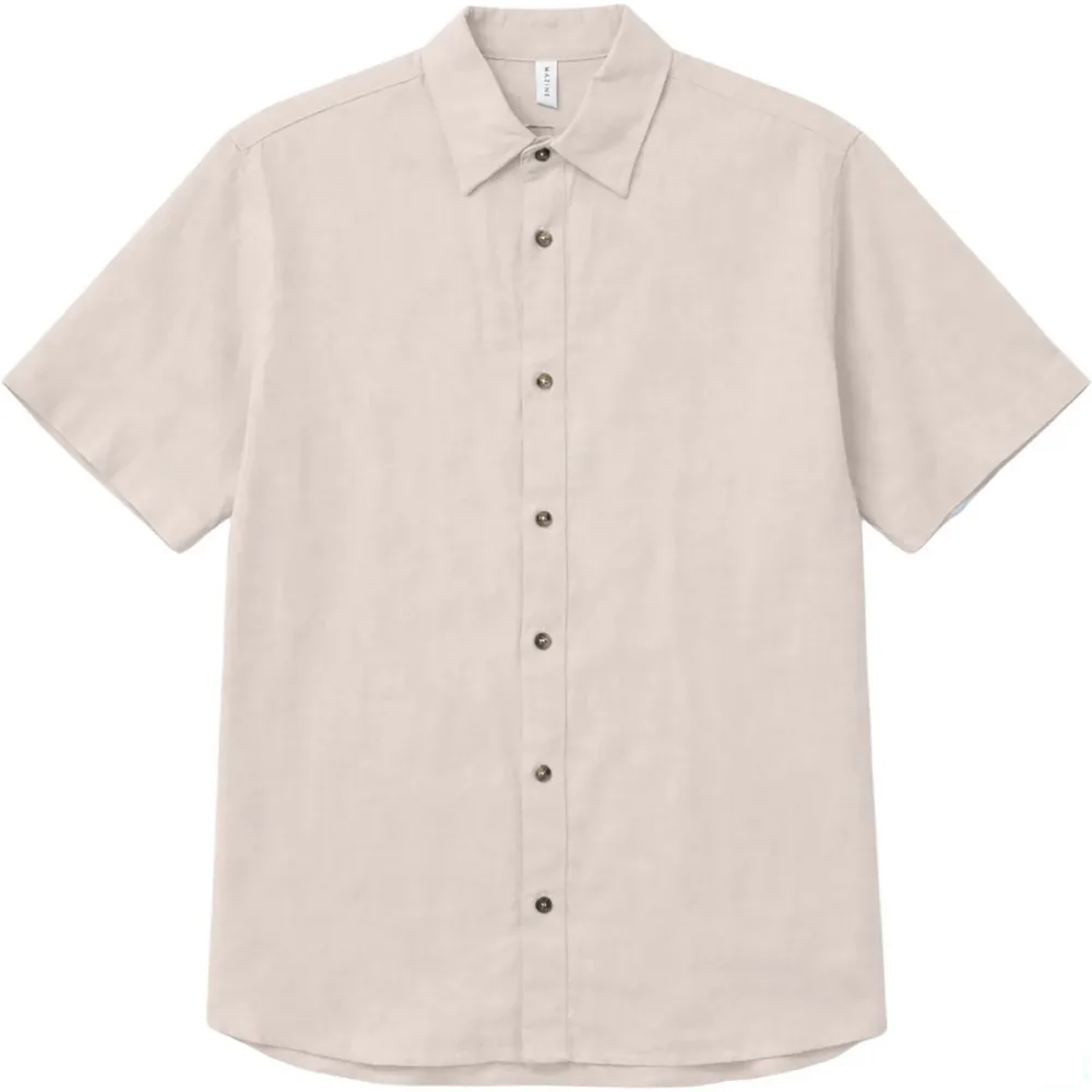 Mazine Herren Shortsleeve Linen Hemd
