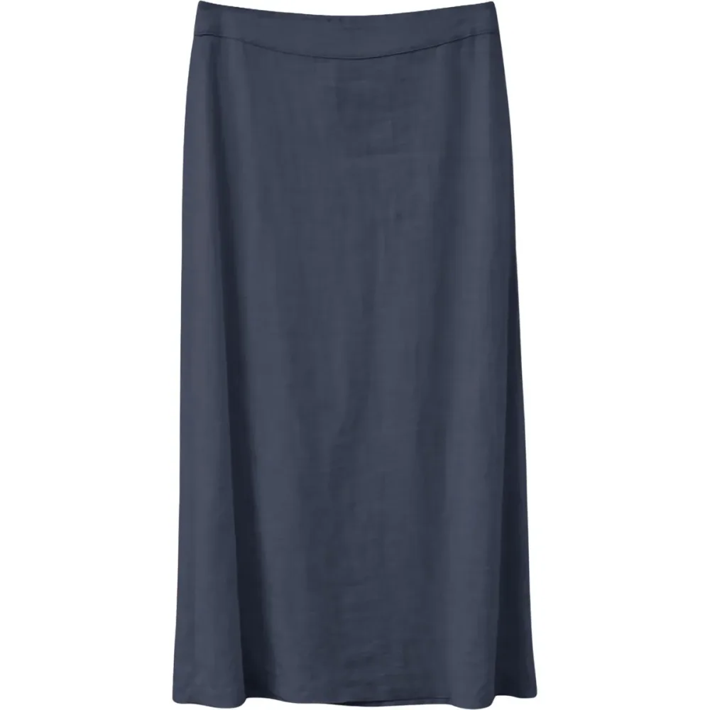 Mazine Damen Linen Midi Rock