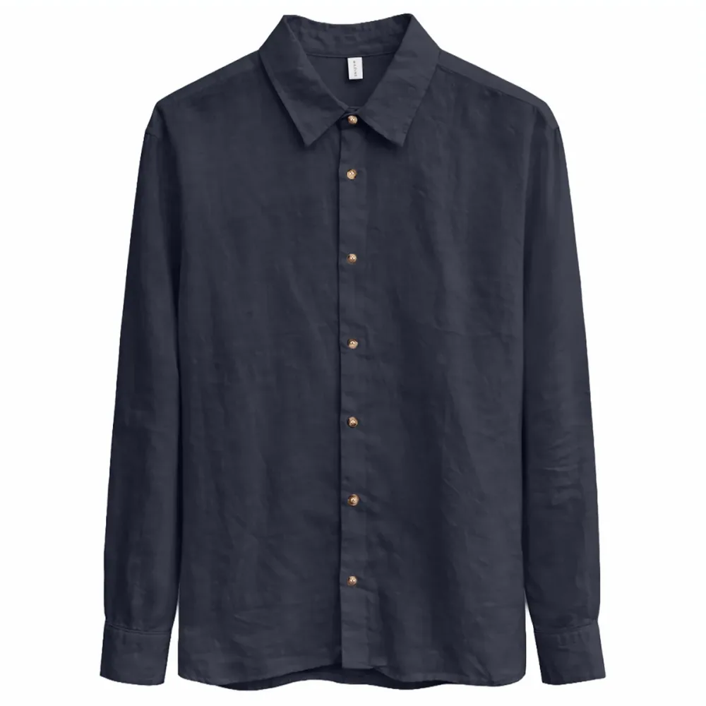 Mazine Herren Classic Linen Hemd