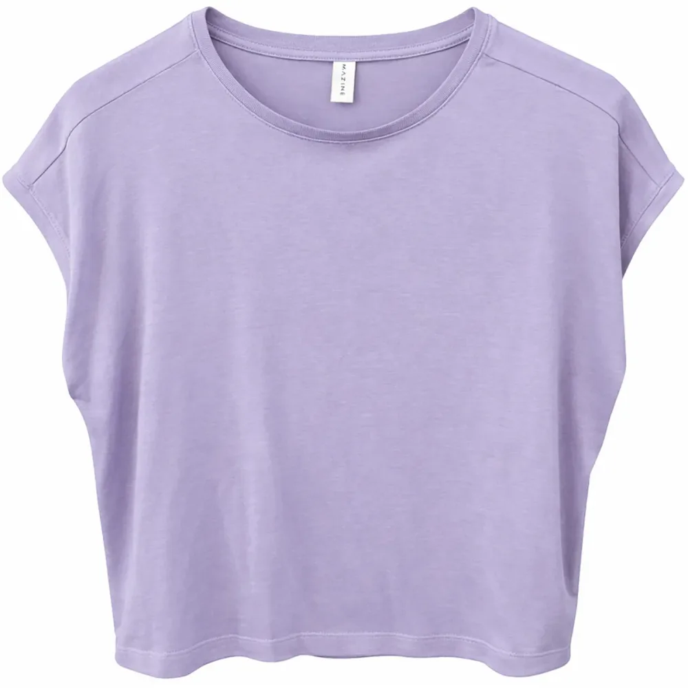 Mazine Damen Ecovero Viscose Cropped T-Shirt